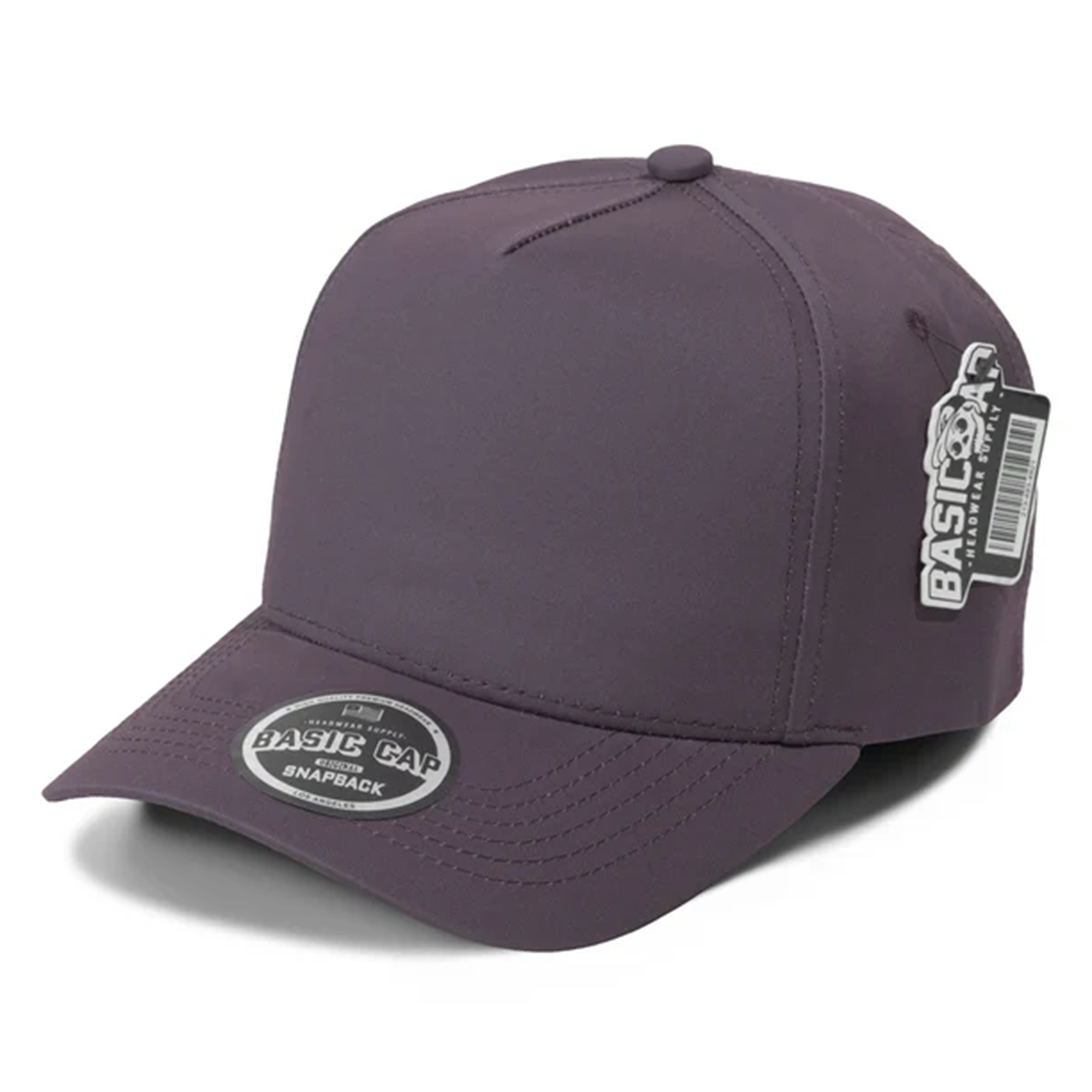 Blank Solid Color 5 Panels Snapback Caps