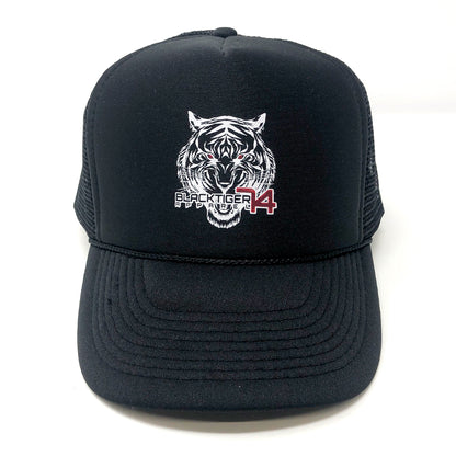 BlackTiger Logo Graphic Black Foam Trucker Caps