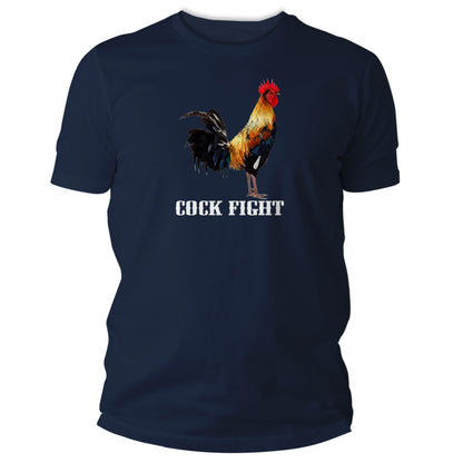 Cock Fight Graphic T Shirt