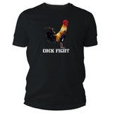 Cock Fight Graphic T Shirt