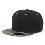 Blank Camouflage Snapback Caps