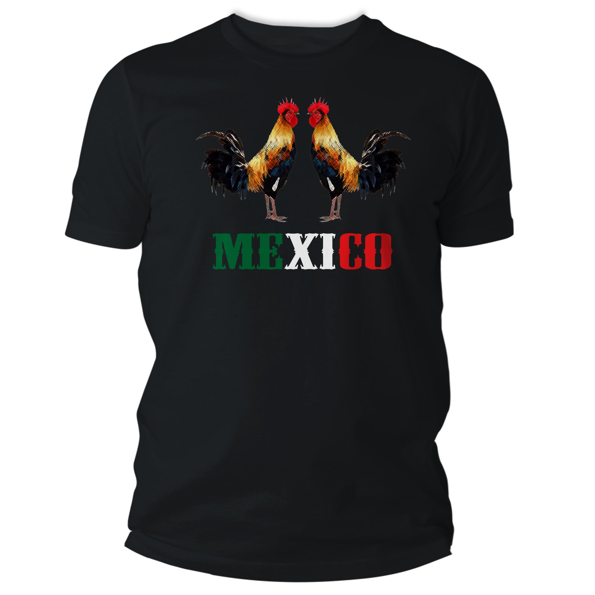 Rooster Mexico Graphic T Shirt