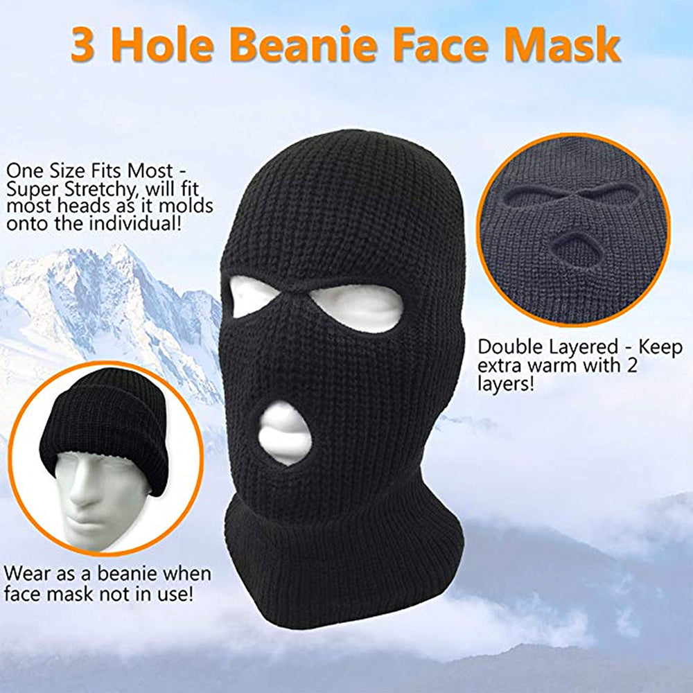 Ski Mask For Cycling & Sports Motorcycle Neck Warmer Beanie